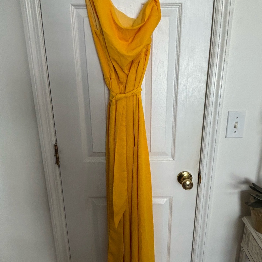 Elegant Yellow Formal/Semi Formal Dress